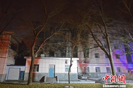 事发地——中北大学国防科技重点实验室。　武俊杰 摄